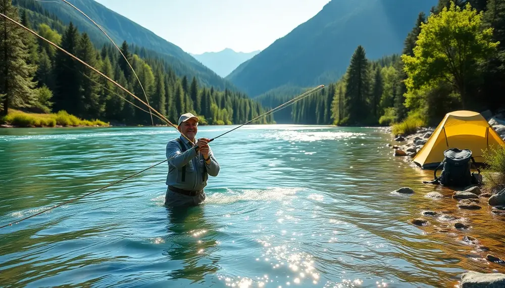 Capturing the Beauty: Fly Fishing in Stunning Images