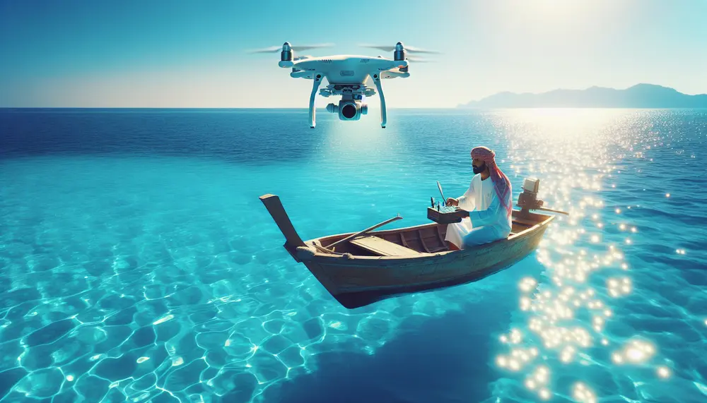 Discover a New Perspective with a Saltwater Fishing Drone