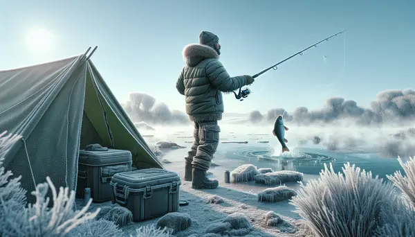 Fishing in winter: How to fish successfully even in cold temperatures.