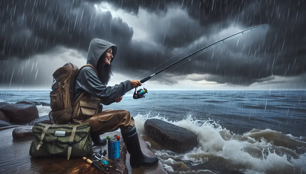 Make the Most of Rainy Days - Secrets to Successful Saltwater Fishing