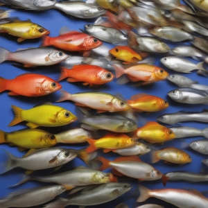 The Role of Vision in Fish Attraction